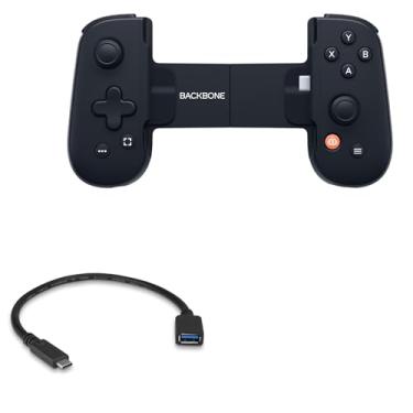 Imagem de BoxWave Cabo compatível com Backbone One (Android) - Adaptador de expansão USB, adicione hardware conectado por USB ao seu telefone