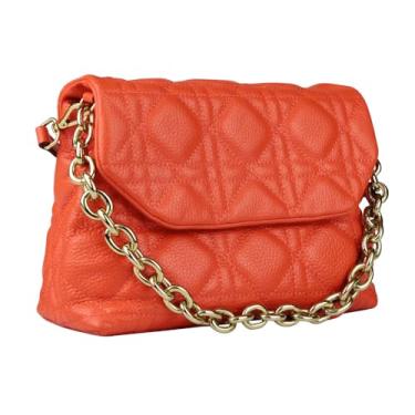 Imagem de Linea Bella, Bolsa Média Diovana Linea Bella 5223 Cor:Laranja;Gênero:Feminino;Tamanho:Único