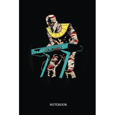 Imagem de Alien Notebook: Alien Surfing Waves Sea | Alien Journal, Lined Journal Ufo, Ufo Journal, Lined Journal Alien, Size 6 X 9", 120 Pages.