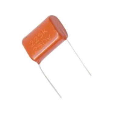 Imagem de Pacote com 20 capacitores 2,2x250 para tweeter bipolar - GOLDEN CABO