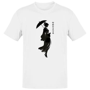 Imagem de Camiseta Unissex Silhueta Yukisakura Japao - Alearts, M