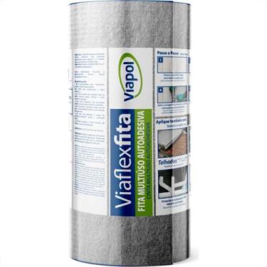 Imagem de Fita Adesiva Multuso Viaflex 30Cmx10Mt - VIAPOL