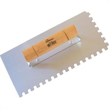 Imagem de Desempenadeira Aco Dentada Compel 12X26 - Kit C/12 Unidades
