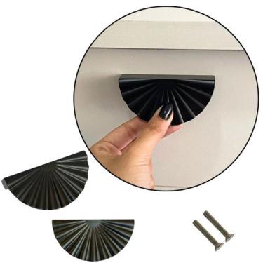 Imagem de 2 Puxador  Concha Para Móveis, Gavetas, Armários Alto Padrão - Compras