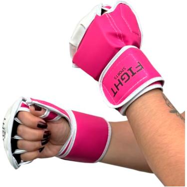 Imagem de Luva MMA Adulto Oficial (Rosa, M)