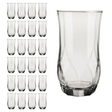 Imagem de Jogo 24 Copos Ópera Duravel 360ml Redondo Transparente Nadir - NADIR F