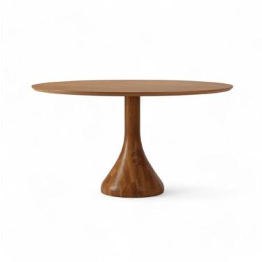 Imagem de Mesa Jantar Maribela Redonda Cor Champagne 120cm - 76761 - Sun House