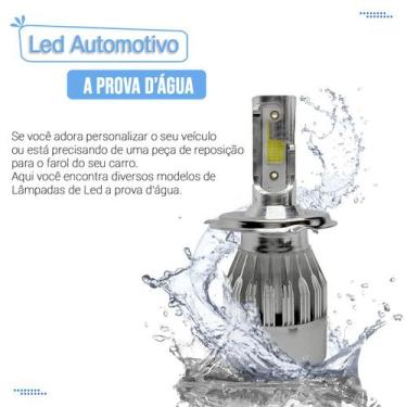 Imagem de Ultra Led Farol Alto Celta 2000-2005 H4 6000k - Tay Tech