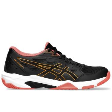 Imagem de Tênis Asics Gel Rocket 11 Preto e Laranja