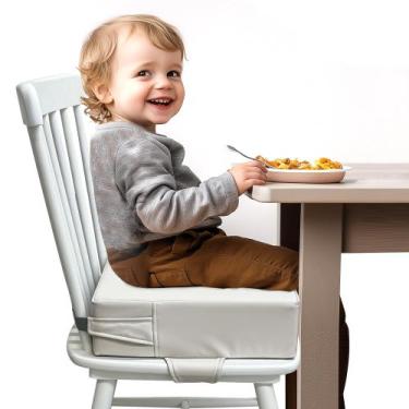 Imagem de Assento Eleva-tório Infantil AAAini - Conforto Aprimorado - Cinza