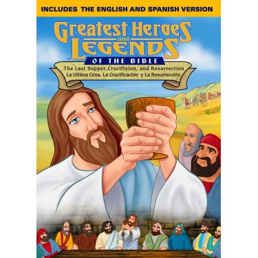 Imagem de Greatest Heroes & Legends: The Last Supper, Crucifixion And Ressurection- English/Spanish Combo DVD