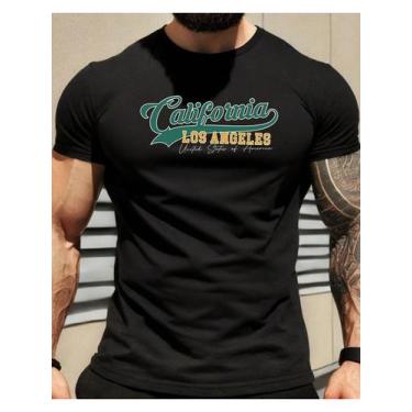 Imagem de Camiseta Masculina California Los Angeles - Algodão Confortável, Desig