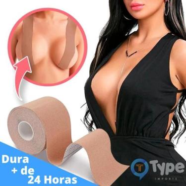Imagem de Sutiã Adesivo Boob Tape Fita Invisível para Levantar Seios - Marca Sut