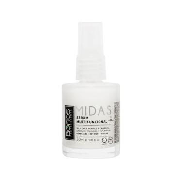 Imagem de BIOFIOS COSMÉTICOS, Midas Reparador de Pontas Multifuncional - Protetor Térmico - Biofios Profissional - 30ml