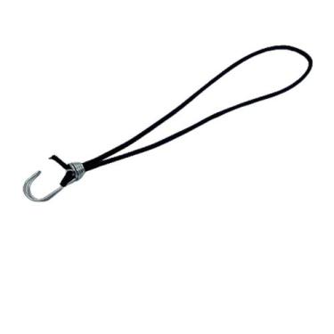 Imagem de Extensor ou Corda Elastica Gancho Duplo 60cm Preto - 50UN - Alffa