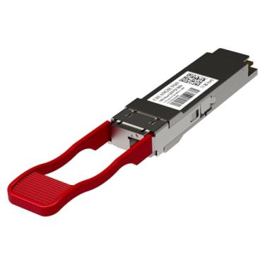 Imagem de Módulo transceptor óptico QSFP28 BiDi LR1 100G para Arista 100GBASE-BX10-U, 1331nm TX / 1271nm RX, 10 km, DDM, Simplex LC/UPC, fibra de modo único