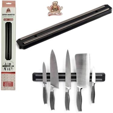 Imagem de Barra Magnetica Ima Facas Ferramentas 12,5`` 33Cm Bons Cheff