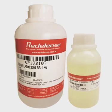 Imagem de Resina Epoxi 2004 Com 1,5 Kg + Um Pigmento Verde 100gr