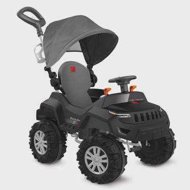 Imagem de Superjipe Reclinavel com Capota Passeio & Pedal Preto - Bandeirante