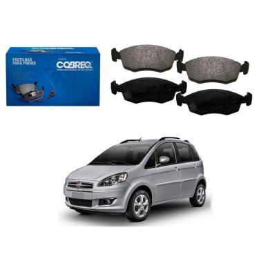 Imagem de Pastilha freio dianteira cobreq original fiat idea 1.4 1.6 2011 A 2016