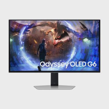 Imagem de Monitor Gamer Samsung Odyssey oled G6 27 qhd, Tela Flat, Painel Oled, 360Hz, Auto Source Switch +, FreeSync Premium Pro