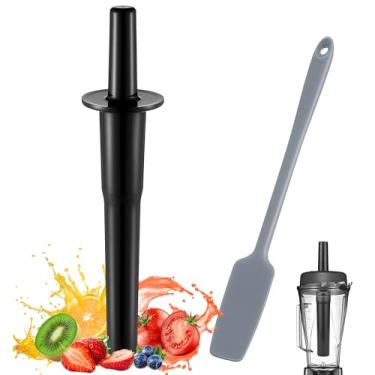 Imagem de Dunkive Ferramenta de substituição para liquidificador compatível com recipientes Vitamix Classic Standard de 1,8 g, calcadeira de êmbolo durável e espátula de liquidificador de silicone com design