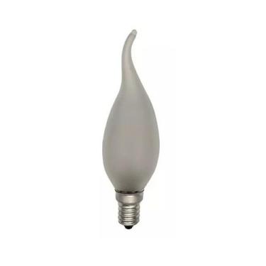 Imagem de Lampada vela chama 25w 110v e12 fosca bico torto vl35 nards