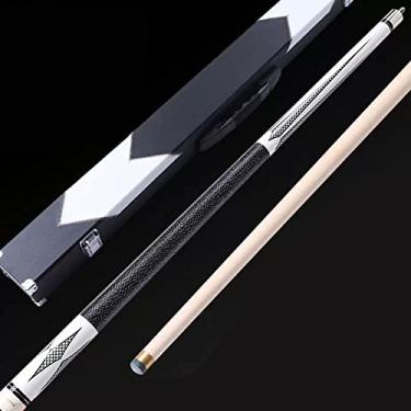 Imagem de LUZTOL Bastões de taco de bilhar taco de bilhar taco de sinuca taco de sinuca estilo chinês preto oito taco de sinuca cabeça pequena preta 8 taco americano de nove bolas (cor: 3, tamanho: 11,5 mm)