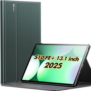 Imagem de INFILAND Capa para Samsung Galaxy Tab S10 FE Plus 5G, suporte fino multiângulo com suporte para caneta S para tablet Galaxy Tab S10 FE+ 13,1 polegadas (SM-X620/SM-X626B) 2025, despertar/hibernar