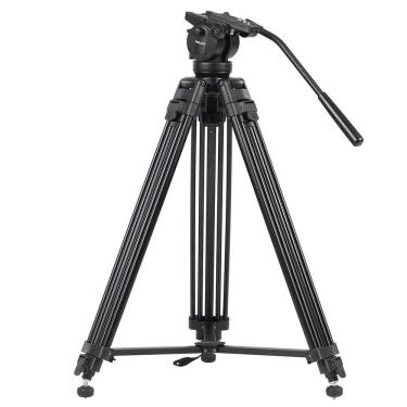 Imagem de Tripé Profissional Kingjoy Vt-2500 Cabeça Hidráulica Fluida