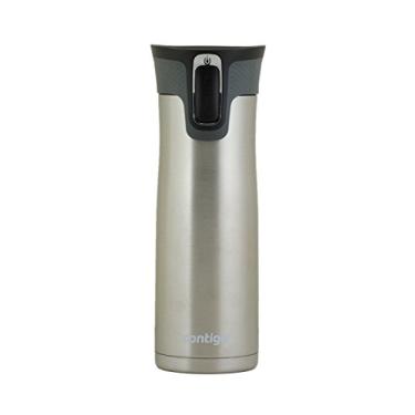 Imagem de Garrafa térmica Contigo West Loop, 591 ml, cinza