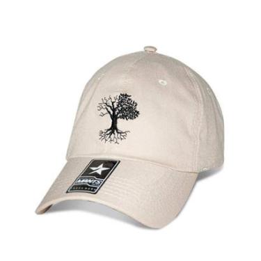 Imagem de Boné Bege Unissex 06 Gomos Aba Curva - Mants Clothing-Unissex