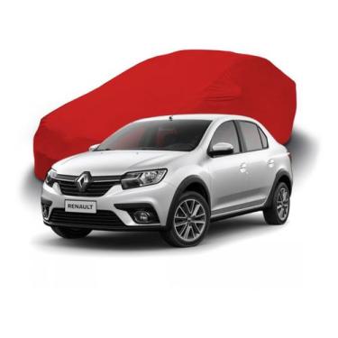 Imagem de Capa Para Renault Logan Em Tecido Lycra P/ Todas As Versões - Lobo set