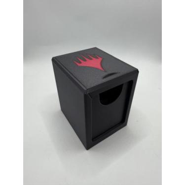 Imagem de Deck Box para Magic The Gathering - Commander - 3D Nerd, Vermelho