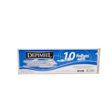 Imagem de Lenço Depimiel Descartável Para Depilação 10un - TNT