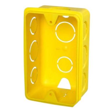 Imagem de Caixa de Luz Pvc Amarela - Tramontina