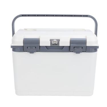 Imagem de Caixa de refrigerador isolado Refrigerador de carro portátil Freezer de alimentos para piquenique ao ar livre 15l Durável Durável Mantenha frio muito tempo Transporte material PU