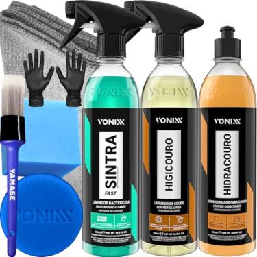 Imagem de Kit Limpeza e Hidratação de Couro e Estofado Hidracouro Higicouro Sintra Fast