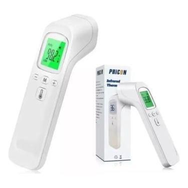 Imagem de Termômetro Digital Febre Infravermelho Laser Alta Precisão - Phicon