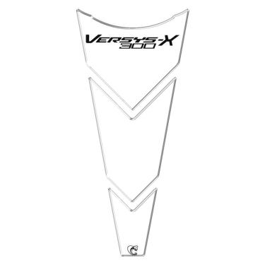 Imagem de Adesivo Resinado Protetor De Tanque Moto Kawasaki Versys Transparente Cor Transparente