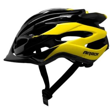 Imagem de Capacete Ciclismo Arbok Raptor - Preto-amarelo (54-58) M