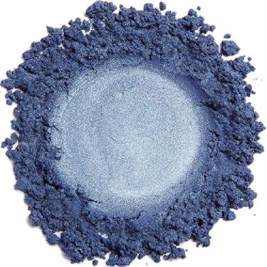 Imagem de DEMÚRE Sombra De Olhos Demure Mineral Make Up (Brilho Azul), Cintilante, Pó Solto, Maquiagem Com Glitter, Profissional