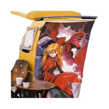 Imagem de Evangelion Anime Cartoon Banner De Suspensão De Parede Bandeira De Dec