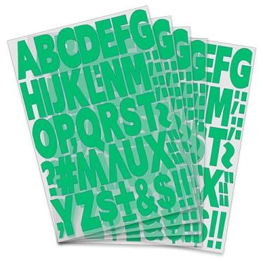 Imagem de Yiootop 270 Peças De Letras 2" Para Transferência Térmica Calor, Alfabetos Camisas Esportivas, Camisetas, Nomes Times, Roupas, Impressão Slogans, Artesanato Faça Você Mesmo, Decoração (6 Cores Opcio