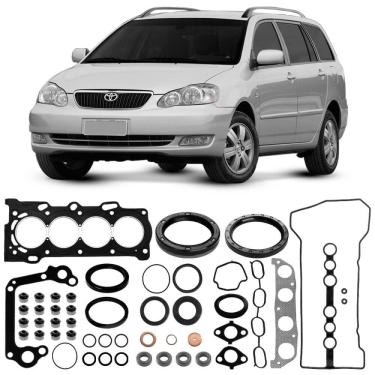 Imagem de Jogo Junta Motor Toyota Corolla Fielder 1.8 2005 a 2008 Completo Sabó