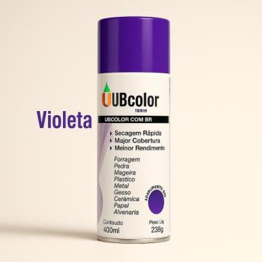 Imagem de Tinta Spray Todas As Cores Uso Geral Alta Temperatura 400ml Madeira Pl