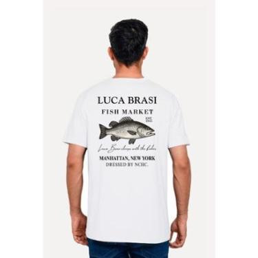 Imagem de Camiseta The Godfather Luca Brasi FISH MARKET by Nerd Chic-Unissex