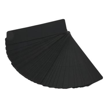 Imagem de Generic Mangas de Marcadores, 50pcs Mangas Manuais 5.9x1.8inch Eco -amigável de Caneta para Exibição para Brincos para crochê (Preto)