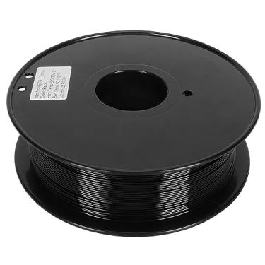 Imagem de Generic Impressão 3D Filamento PETG, Filamento de Alta Rigidez de 1,75 Mm de Precisão de Diâmetro 0,02 Mm 1kg 2,2 Libras para Impressoras 3D (Preto)