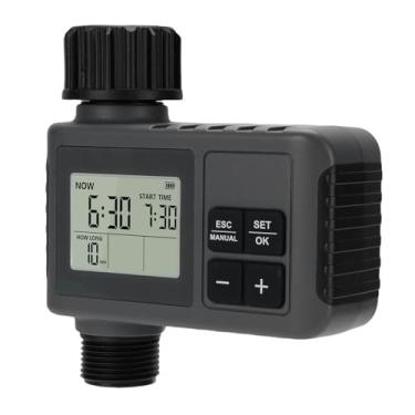 Imagem de Timer de Aspersão Inteligente para Mangueira de Jardim, Cronômetro de água Digital Programável Com Atraso de Chuva, de Rega Manual